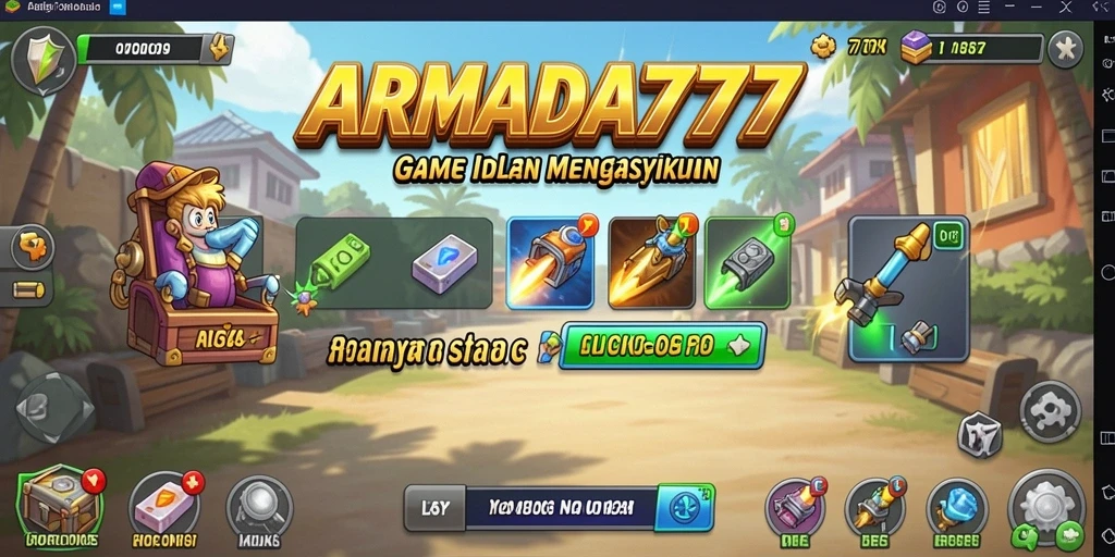 Tampilan gameplay ARMADA777 yang menarik dan informatif.