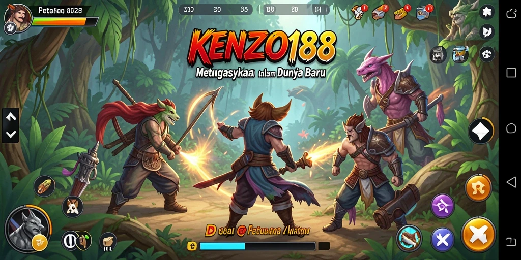 Gameplay KENZO188 yang menegangkan dan menarik perhatian.