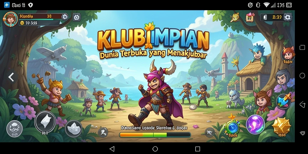 Tampilan gameplay yang menakjubkan dalam dunia terbuka KLUBIMPIAN.