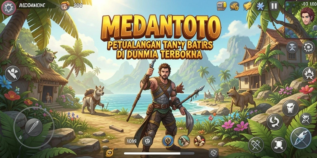 Tampilan luar biasa dari gameplay Open World MEDANTOTO.